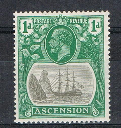 Image of Ascension SG 11d LMM British Commonwealth Stamp